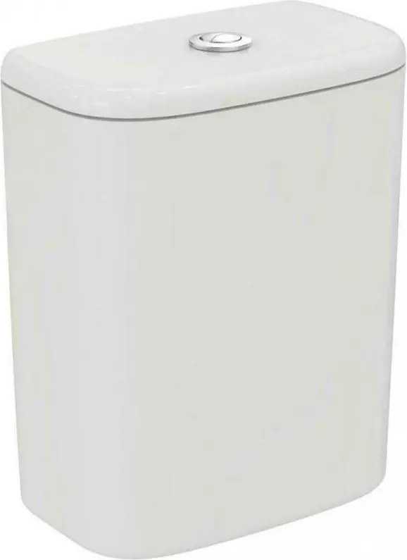 Rezervor pe vas wc Ideal Standard Tesi cu alimentare inferioaraalb mat