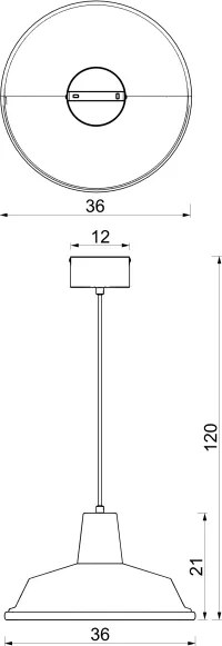 Lustră suspendată pe cablu CLASS 1xE27/15W/230V, crem
