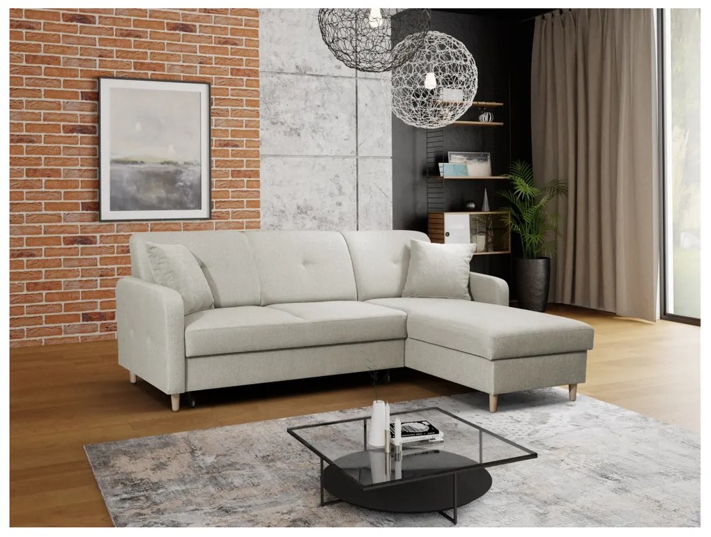 Expedo Coltar extensibil FOSIE, 220x88x162, hugo 1, colt pe dreapta