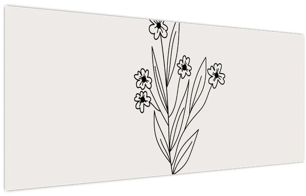 Tablou - Floare de pajiște N⁰1 (120x50 cm)