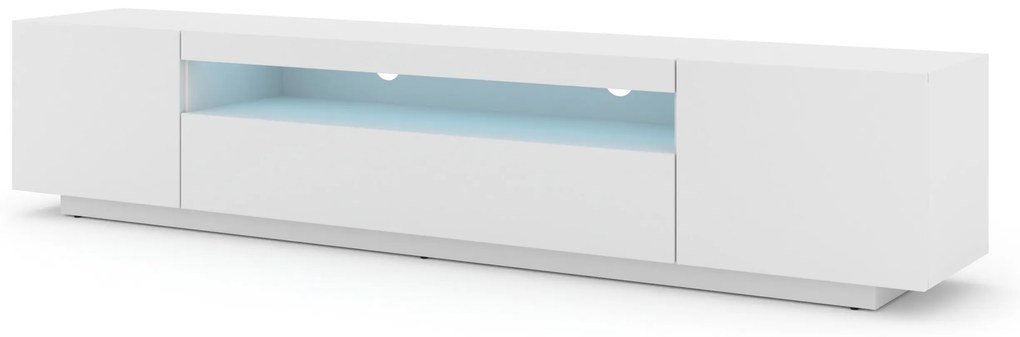 Masă TV/Dulap Aurora 200 (Alb mat) (LED). 1057698