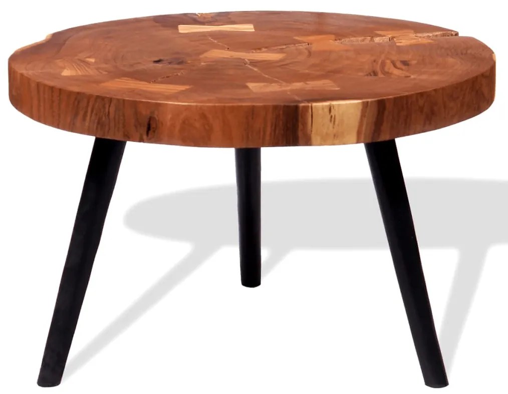 Masa bar model busteni, lemn masiv de acacia (55-60) x 110 cm