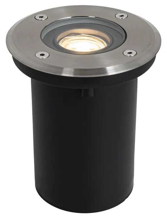 Proiector modern de sol pentru exterior din oțel 35 mm reglabil IP65 - Delux