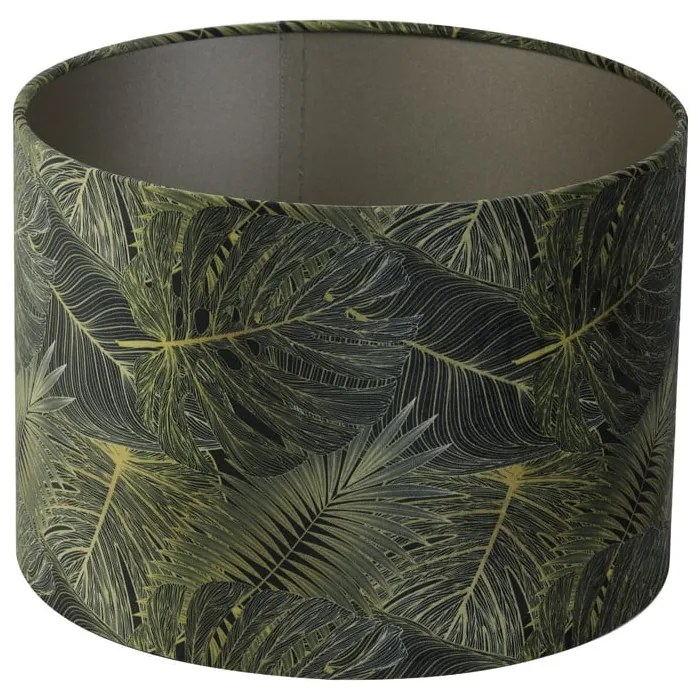 Abajur verde închis ø 40 cm Amazone – Light &amp; Living