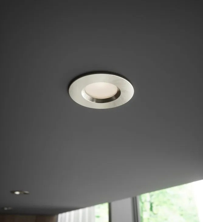 Spot incastrabil LED CCT, IP65 Don Smart nickel