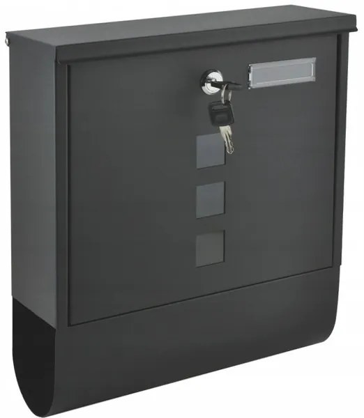 Deschidere cutie poștală din oțel pe ambele părți