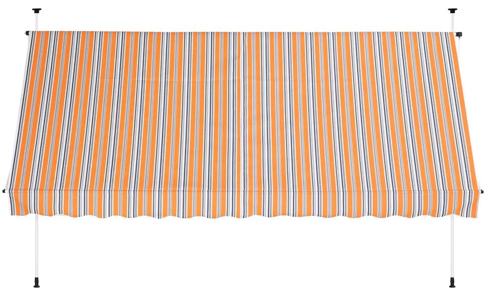 Deuba Copertina portocaliu-albastru - 400cm