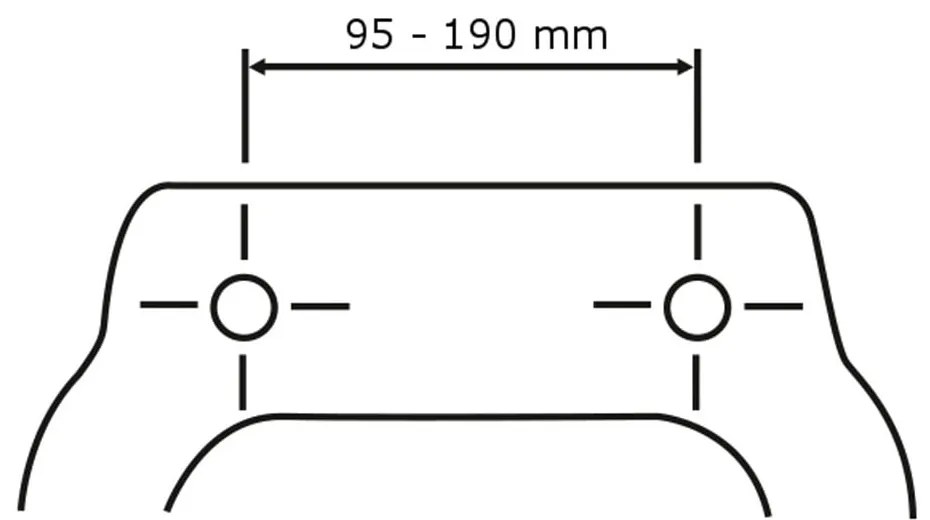 Capac WC Wenko Samos, 44,5 x 37,5 cm, albastru închis