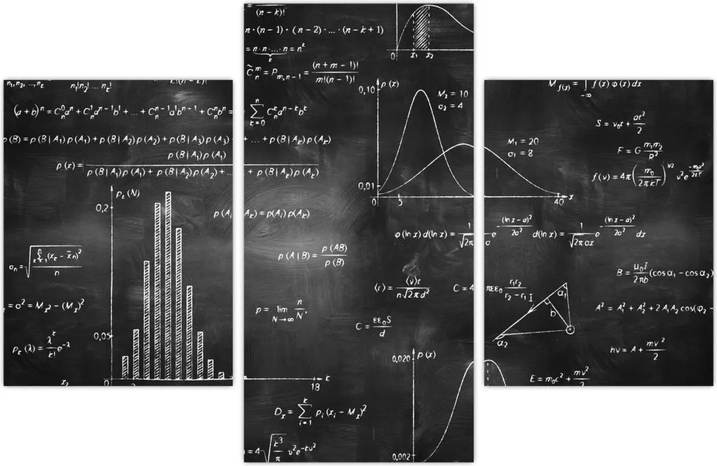 Tablou - Dragoste de numere (90x60 cm)