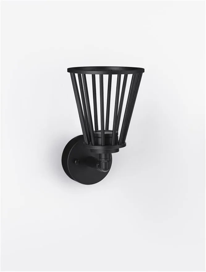 Aplica LED pentru exterior design modern IP65 Carina negru