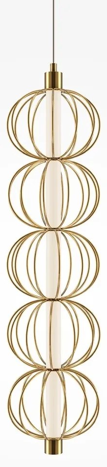 Lustra/Pendul LED design decorativ Golden Cage