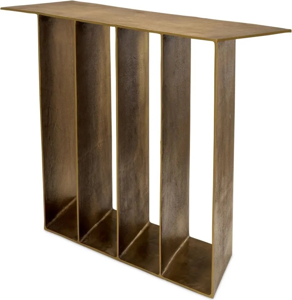 Consola design LUX realizata manual din aluminiu San Vito