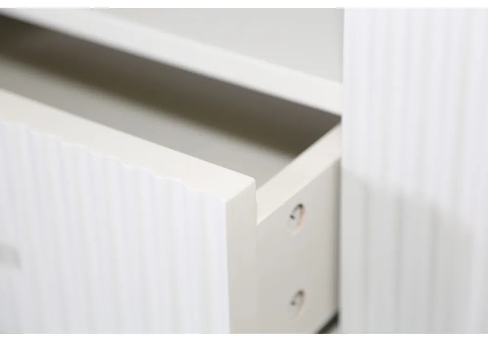 Comodă TV gri 140x50x45 cm Palma – Unique Furniture