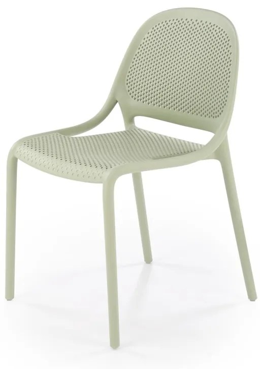 Scaun plastic K532 menta