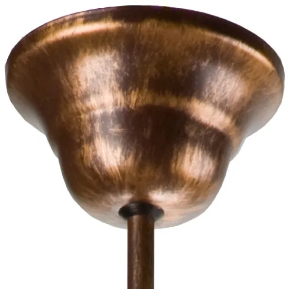 Candelabru cu lanț RETRO II 5xE27/60W/230V bronz patinat