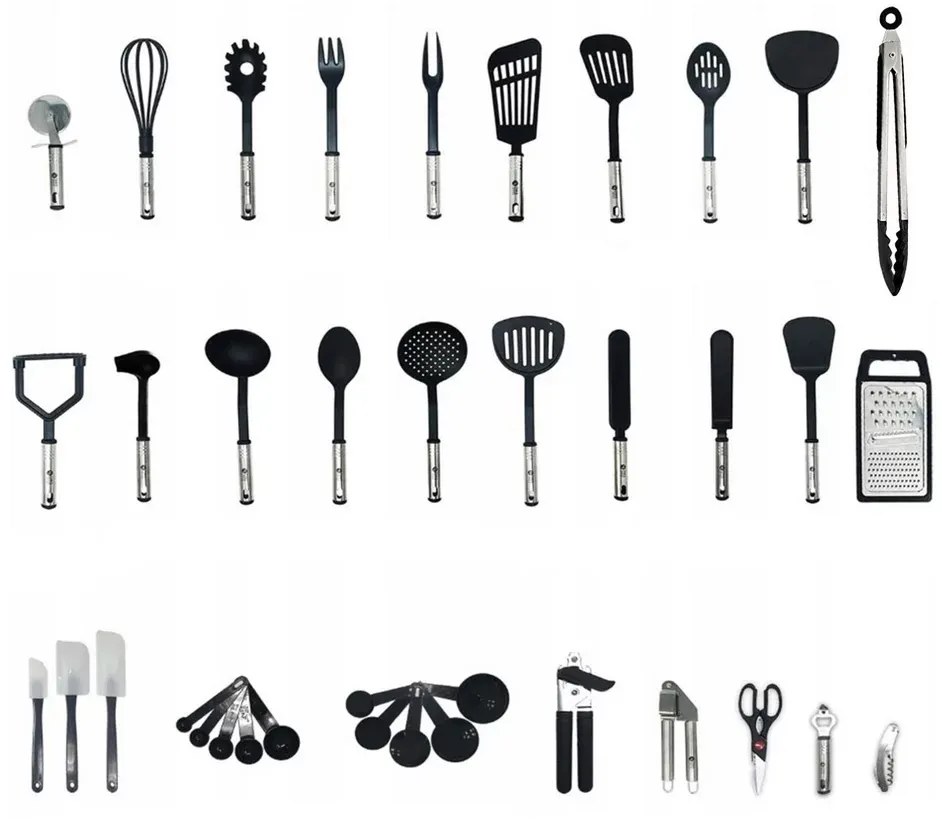 Set de 40 de ustensile de bucătărie