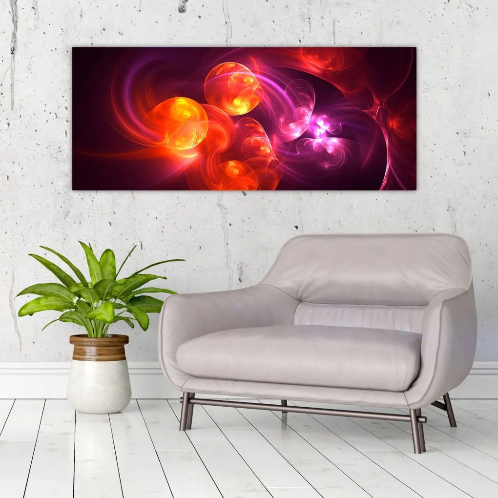 Tabloul cu abstracțiune modernă (120x50 cm)