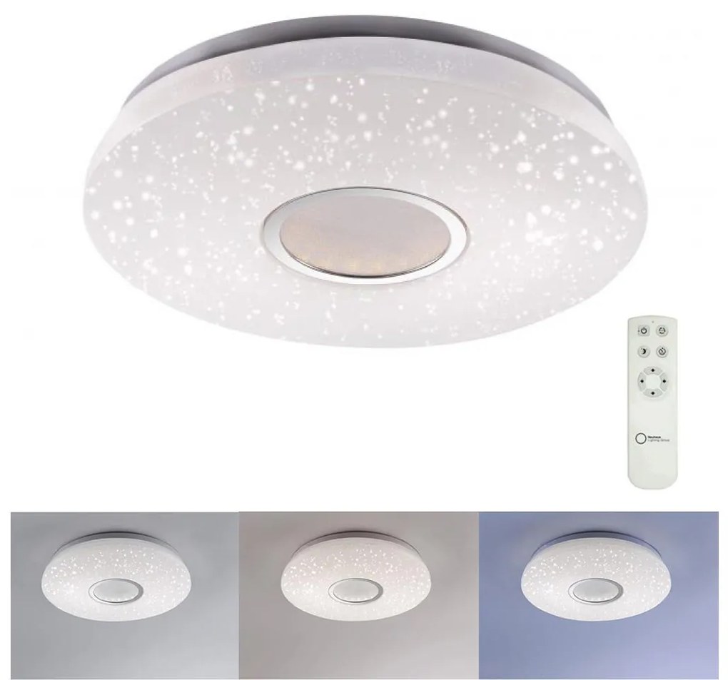 Plafonieră LED dimabilă Leuchten Direkt 14227-16 JONAS LED/22W/230V 3000-5000K + telecomandă