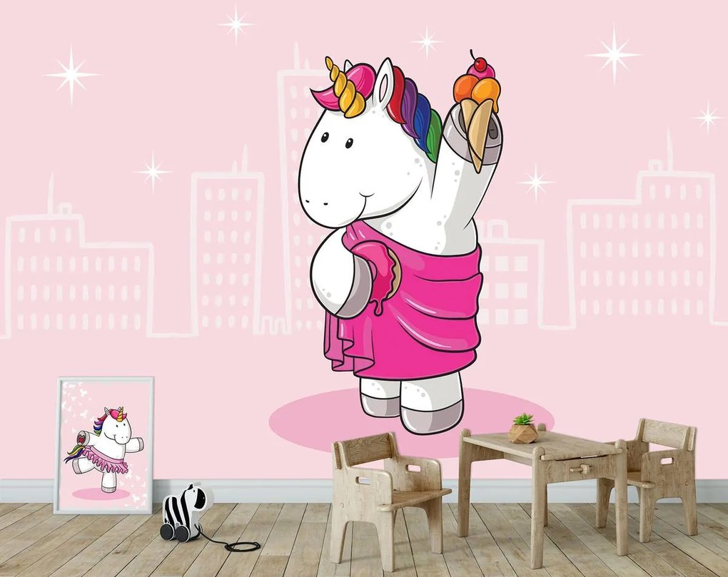 Fototapet - Unicorn (254x184 cm)