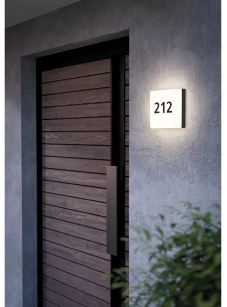 Eglo 97289 - LED numar de casa CORNALE LED/8,2W/230V