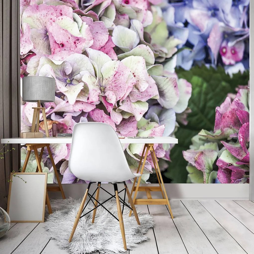 Fototapet - Flori pastel (152,5x104 cm)
