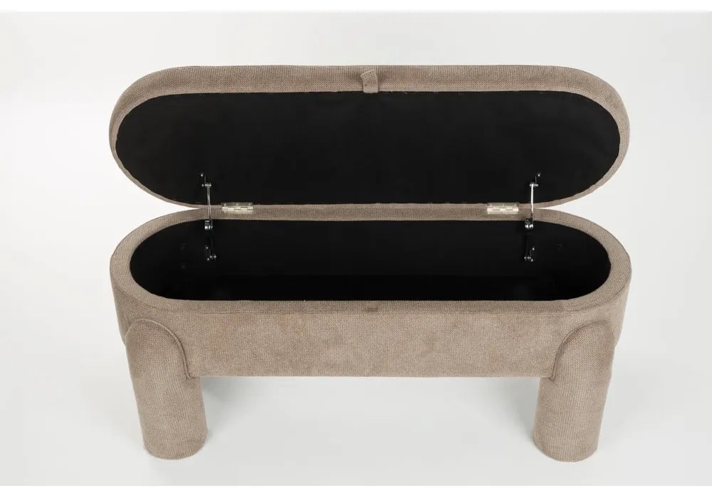 Bancă maro deschis Orly – White Label