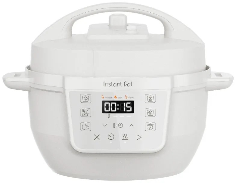 Multicooker Instant Pot Classic Mini 140800801, 800W, 3.8 l, 7 programe, Afisaj LCD, Otel inoxidabil, Alb
