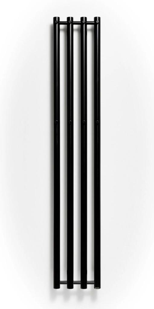 P.M.H. Rosendal calorifer de baie decorativ 150x26.6 cm negru R2B