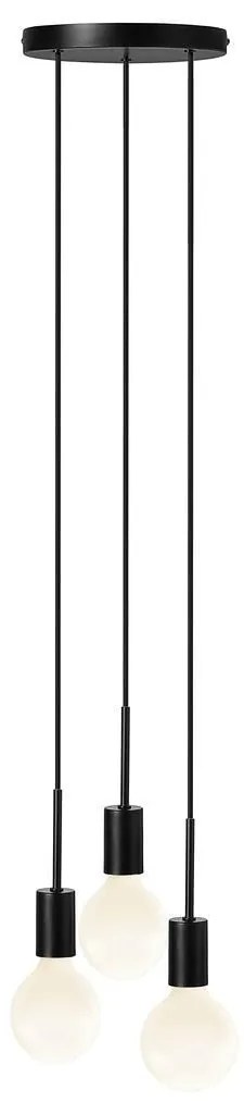 Lustra cu 3 pendule design modern PACO negru 2112063003 NL