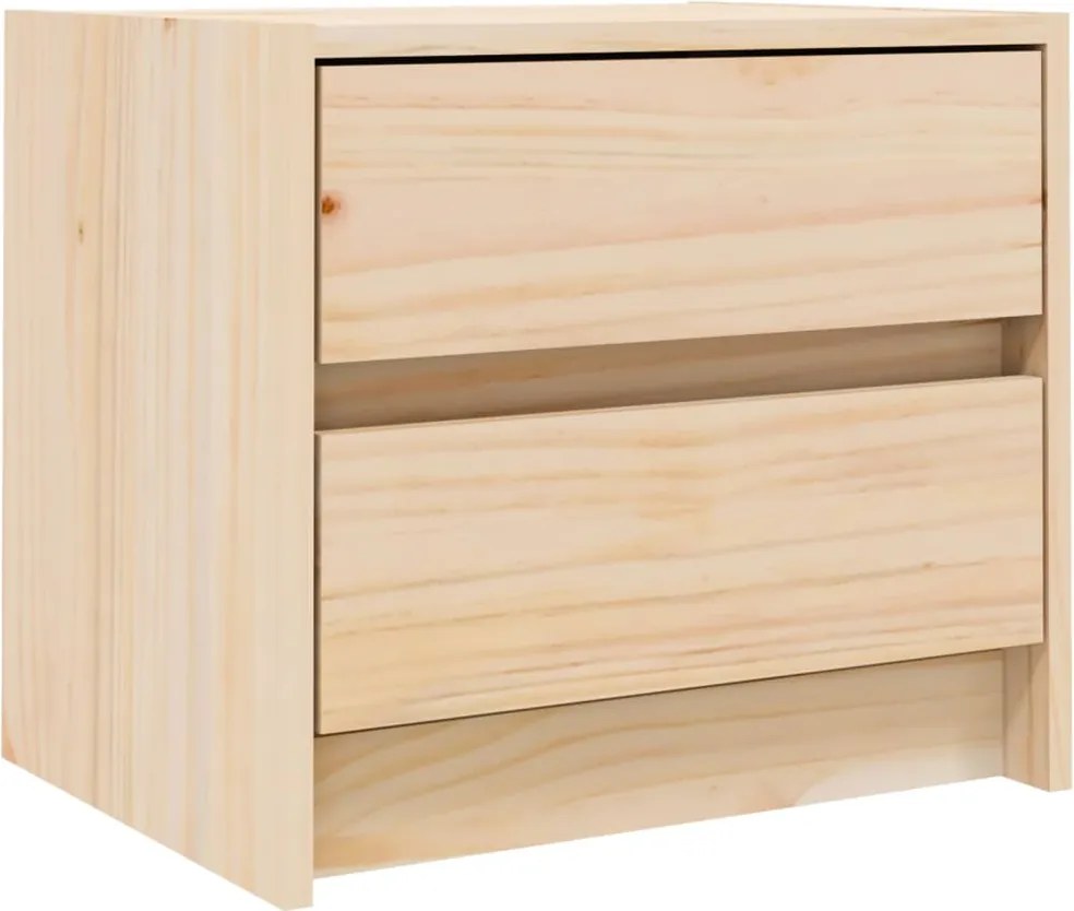 vidaXL Noptieră, 40x31x35,5 cm, lemn masiv de pin