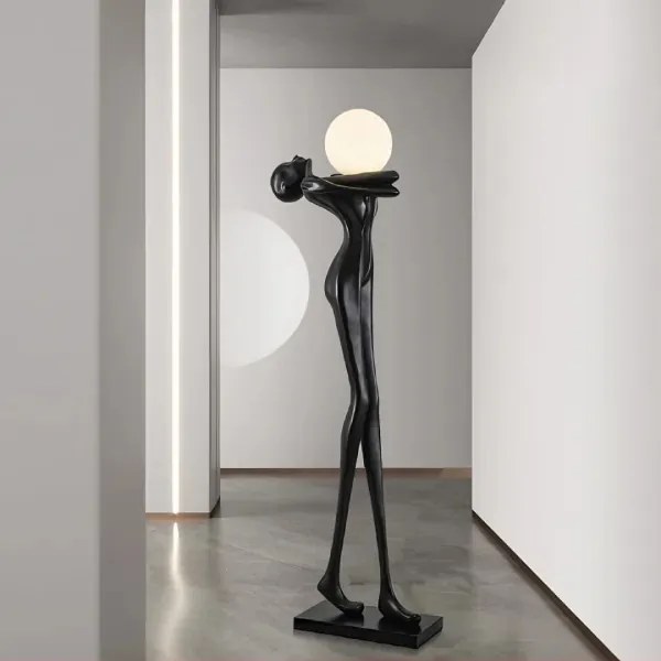 Immax 08811XL - Lampă de podea SILUETTE 1xE27/25W/230V 175 cm Femeie