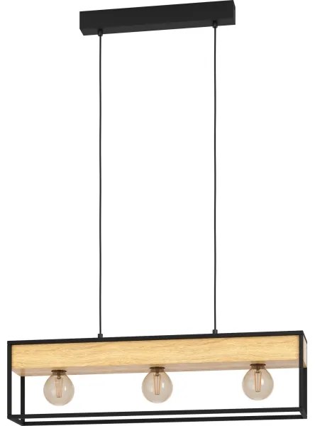 Lustră pe cablu LIBERTAD 3xE27/40W/230V Eglo 900349