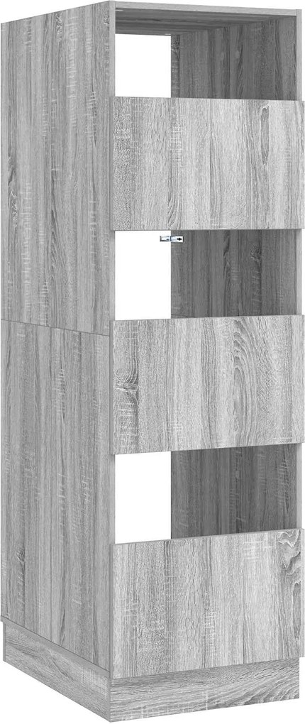 vidaXL Dulap de rufe cu ușă Gri Sonoma 50 x 68 x 162 cm Lemn compozit