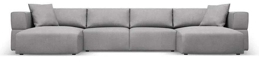 Colțar gri deschis (în formă de "U") Esther – Milo Casa