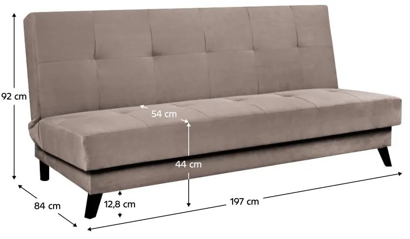 Canapea SIFE (gri maro). 1091633