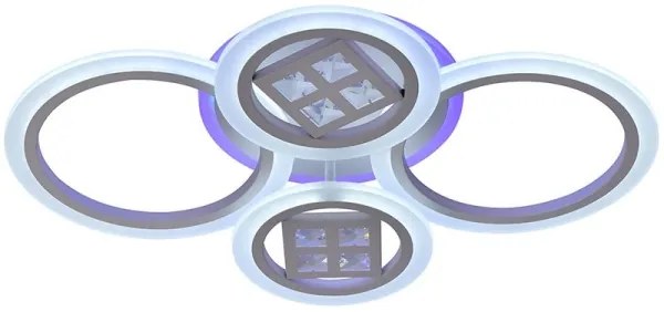 Lustră LED RGB dimabilă aplicată LED/50W/230V 3000-6500K + telecomandă