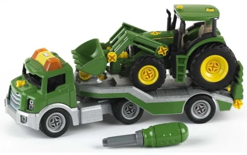 Trailer cu tractor John Deere