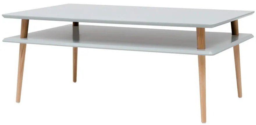 Masă de cafea Ragaba KORO, gri deschis