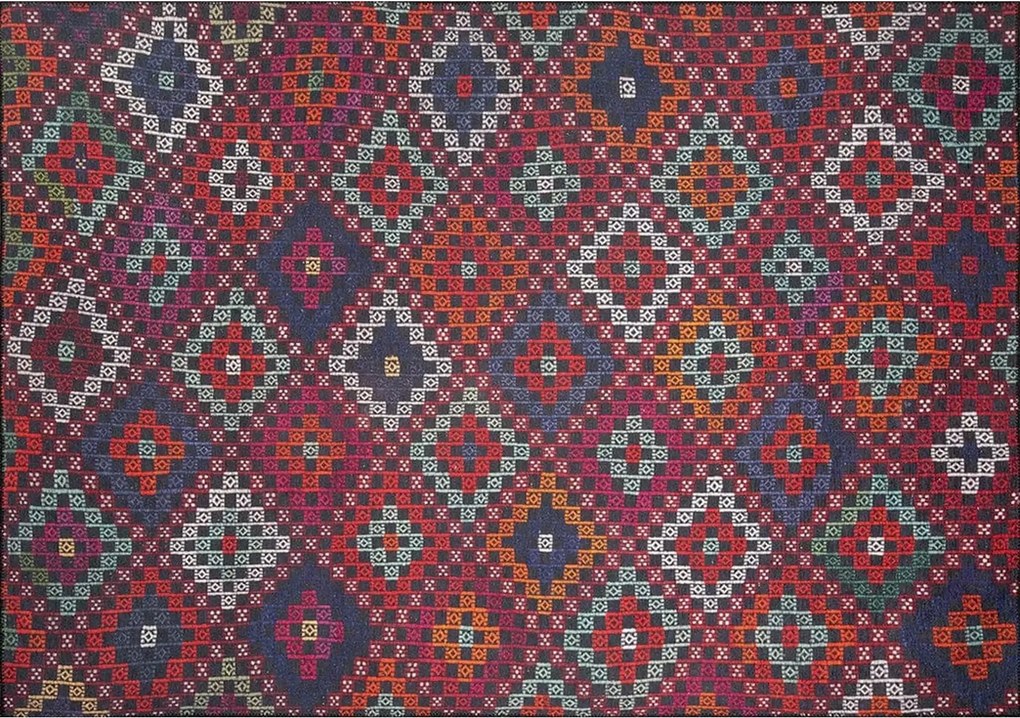 Covor SOUL CHENILLE, 75x150 cm, forma dreptunghiulara, poliester, mult