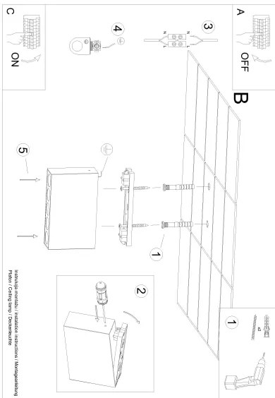 Spot LED Sollux SL.1212 SOLE LED/11W/230V negru