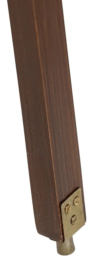 Lampă de podea vintage cu trepied din alamă - Cortin