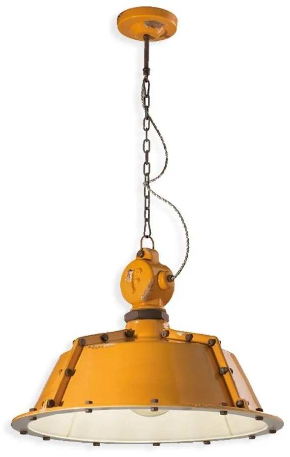 Lustra design retro realizata manual din ceramica INDUSTRIAL