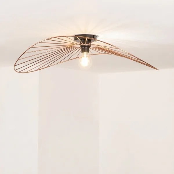 Brilagi - Lustră LED aplicată CERIA WIRE 1xE27/40W/230V 60x80 cm bronz