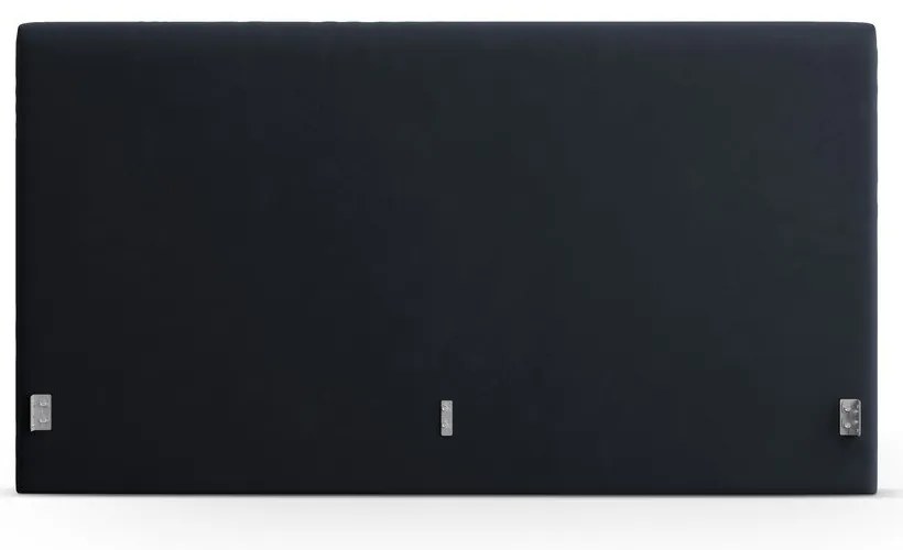 Tăblie de pat albastru-închis tapițată 170,5x100 cm Remo – Micadoni