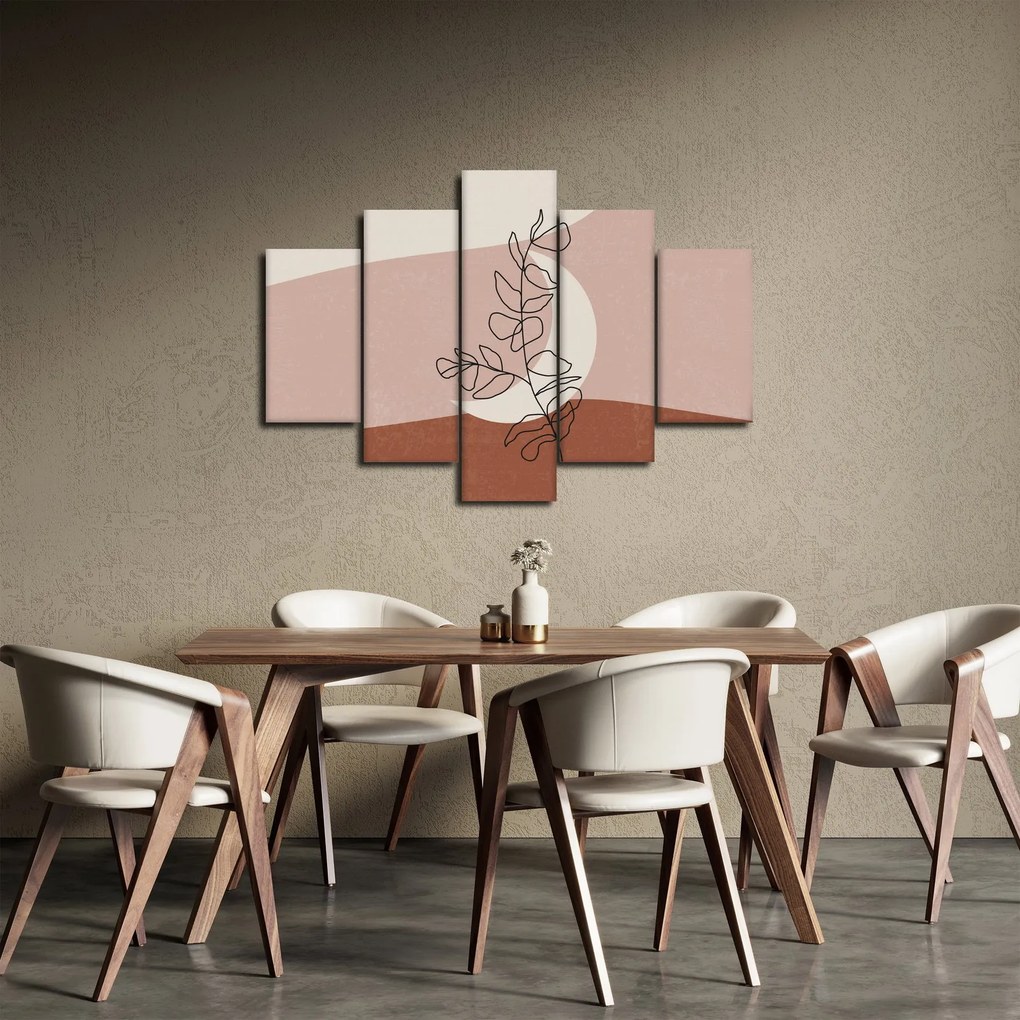 Tablou - Boho frunze N⁰2 (150x105 cm)
