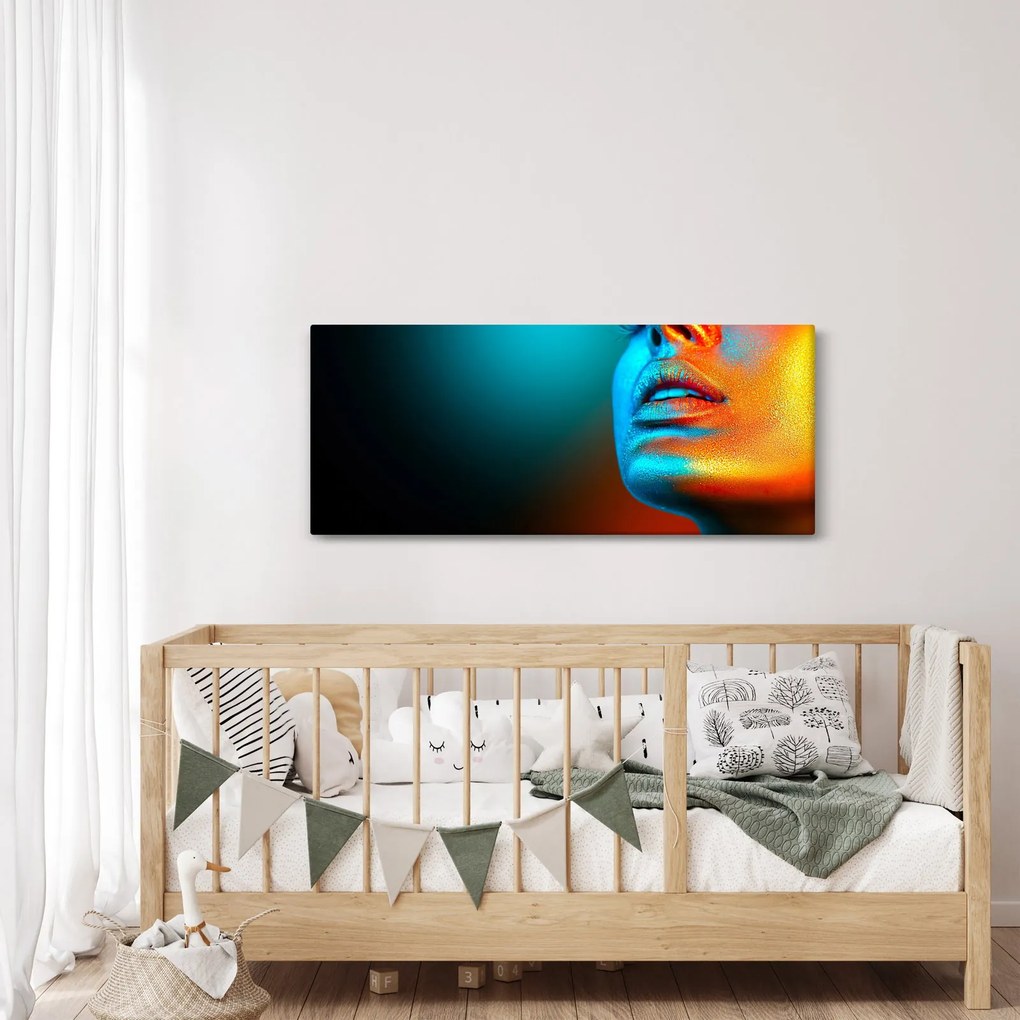 Tablou - Fața sclipitoare (120x50 cm)