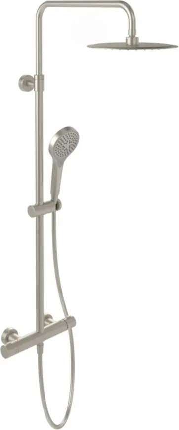 Coloana de dus cu baterie termostatata Villeroy&Boch Verve finisaj nichel periat