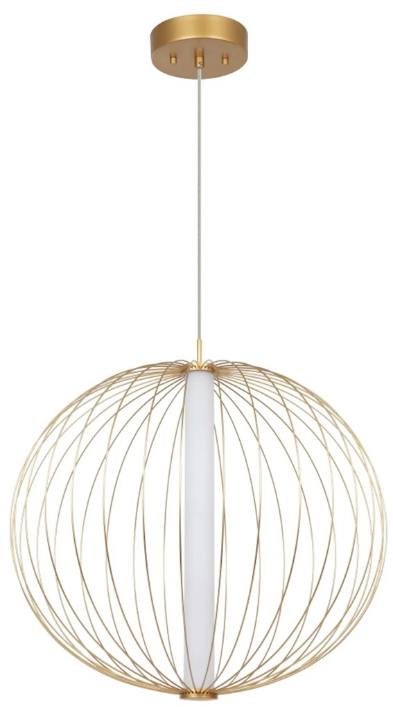 Light Prestige Treviso lampă suspendată 1x28 W auriu LP-798/1PLGD