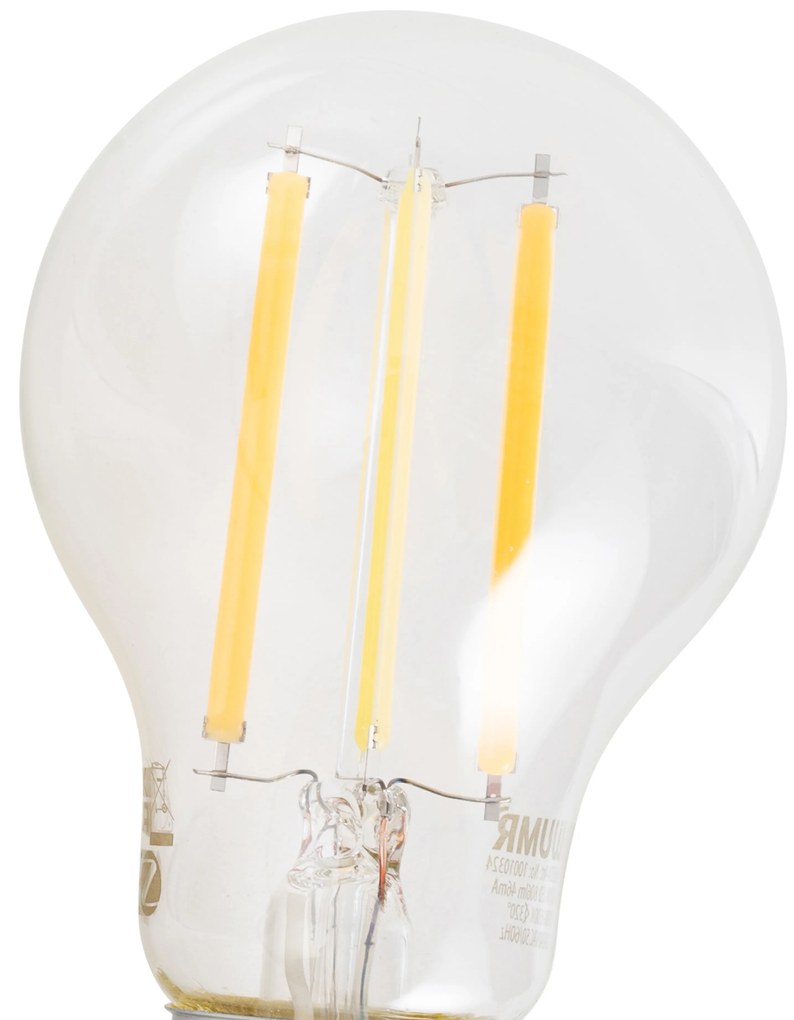 Set 5 becuri Becuri LED inteligente E27 reglabile A60 transparente 7W 806lm 2700-6500K