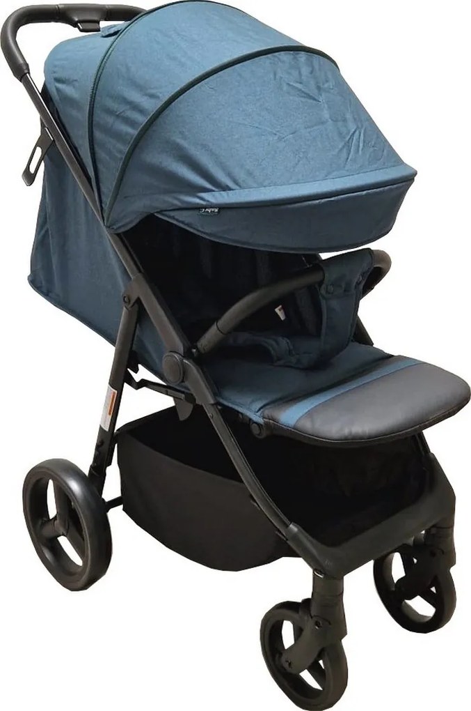 Carucior nou nascuti 2 in 1 BABY CARE™ PRO S 508, Cadru aluminiu, Spatar reglabil in 3 trepte, Husa picioare, Frana picior, Pliabil, Albastru